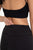 Black Athletic Flared Pants(109)