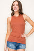 Copper Lightweight Ribbed Tank(827)