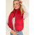 Red Puffer Vest(362)