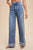 Cuffed Wide Leg Jeans(W561)