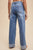 Cuffed Wide Leg Jeans(W561)