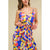 Royal Printed Midi Dress(W290)