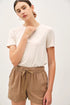 Hazelnut Tencel Shorts(128)