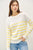 Yellow Stripe Lightweight Sweater(136)