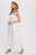 White Smocked Top Maxi Dress(W263)