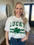 LUCKY Graphic Cropped Tee(107)