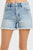 Risen High Rise Light Denim Shorts(140)