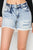 Risen Acid Wash Denim Shorts(RDS6019)