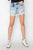 Risen Acid Wash Denim Shorts(RDS6019)