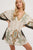 Boho Embroidered Babydoll Dress(710)