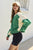 Green/Beige Colorblock Sweatshirt(W458)