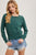 Forest Lightweight Cropped Sweater(W369)