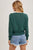 Forest Lightweight Cropped Sweater(W369)