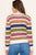 Multi-Color Stripe Light Knit Sweater(167)