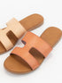 Camel Flat Sandal(Ample)