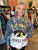 Paint Splatter “Iowa Hawkeyes” Graphic Sweatshirt(W454)