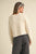 Ivory Tie Front Sweater Cardigan(292)