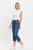 Vervet High Rise Slim Straight Cuffed Jean(WT6590)