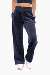 Navy Soft Corded Lounge Pants(W732)
