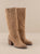 Latte Knee High Bucket Boot(Roxanne)