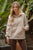 Beige 1/4 Zip Sweatshirt(220)