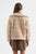 Beige Houndstooth Fleece Jacket(252)