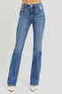 Risen High Rise Straight Leg Jean(RDP5939)