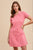 Pink Polo Tee Dress(778)