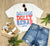 White “Dolly Reba 2024” Graphic Tee(W981)