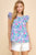 Orchid Floral Ruffled Sleeve Top(W360)