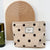 Khaki Corduroy Polka-Dot Makeup Bag(B250)