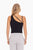 Black Strappy Athletic Tank(826)