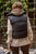 Black Reversible Puffer Vest(319)