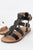 Black Flat Sandal(Dolce -waukee)