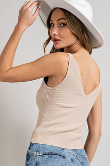 Beige on sale sweater tank